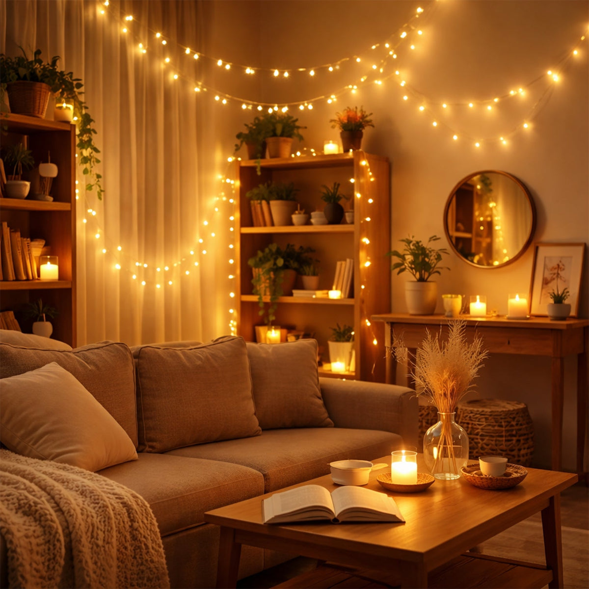Home decoration LED fairy lights for ambient lighting