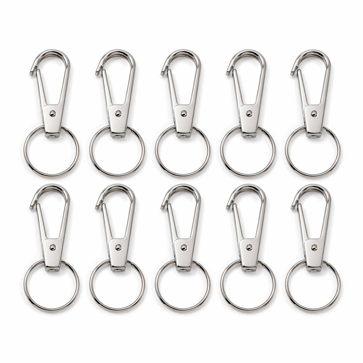 Organizing keys with heavy duty metal clips