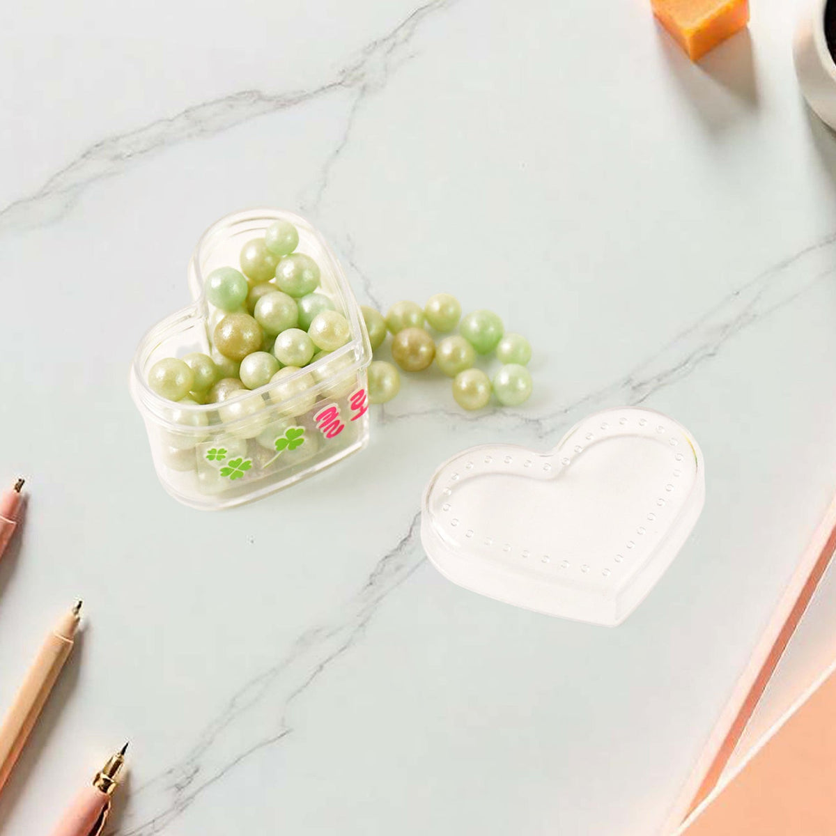 Candy style pencils with eraser, mini sharpener, and storage jars in set