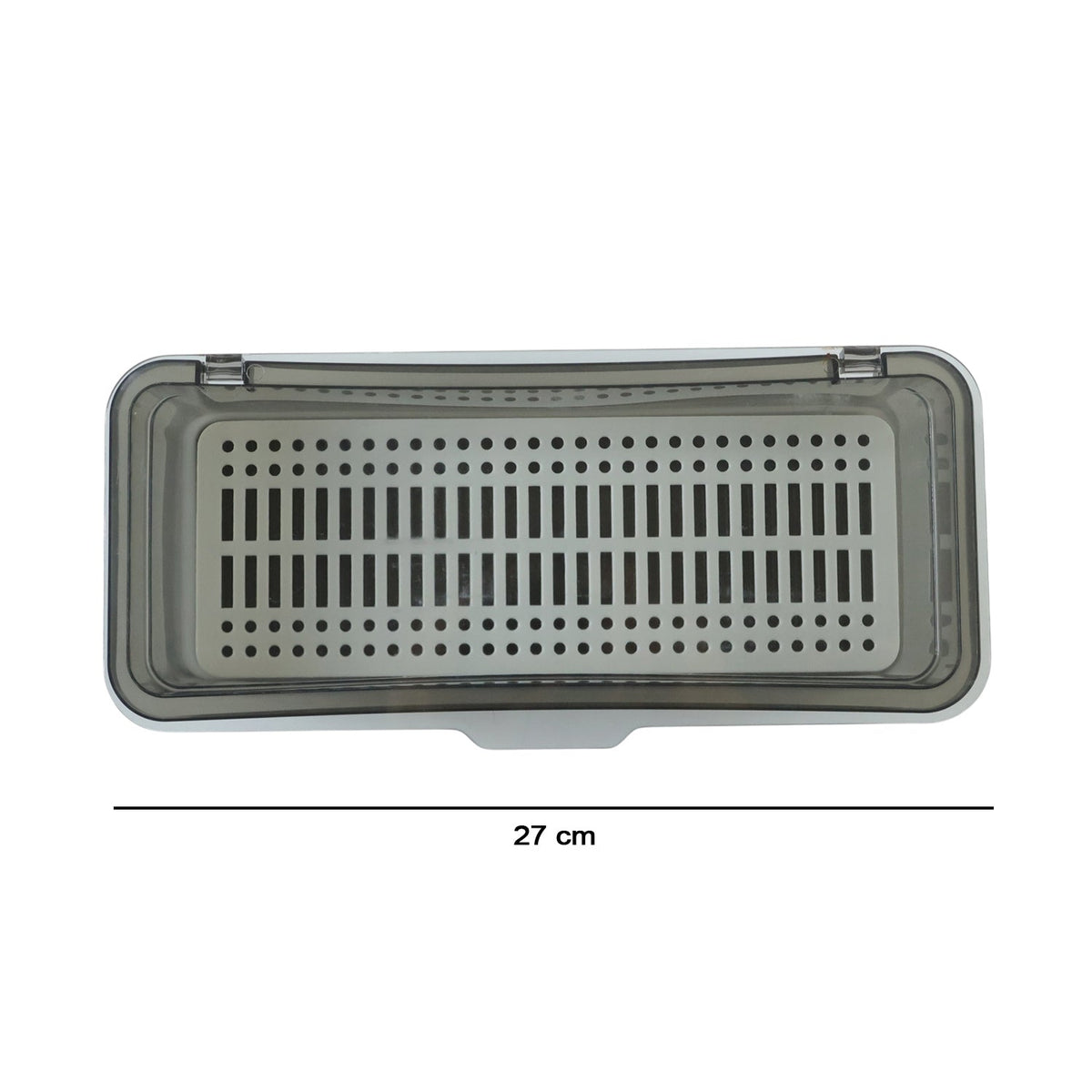 Durable plastic kitchen sink organizer