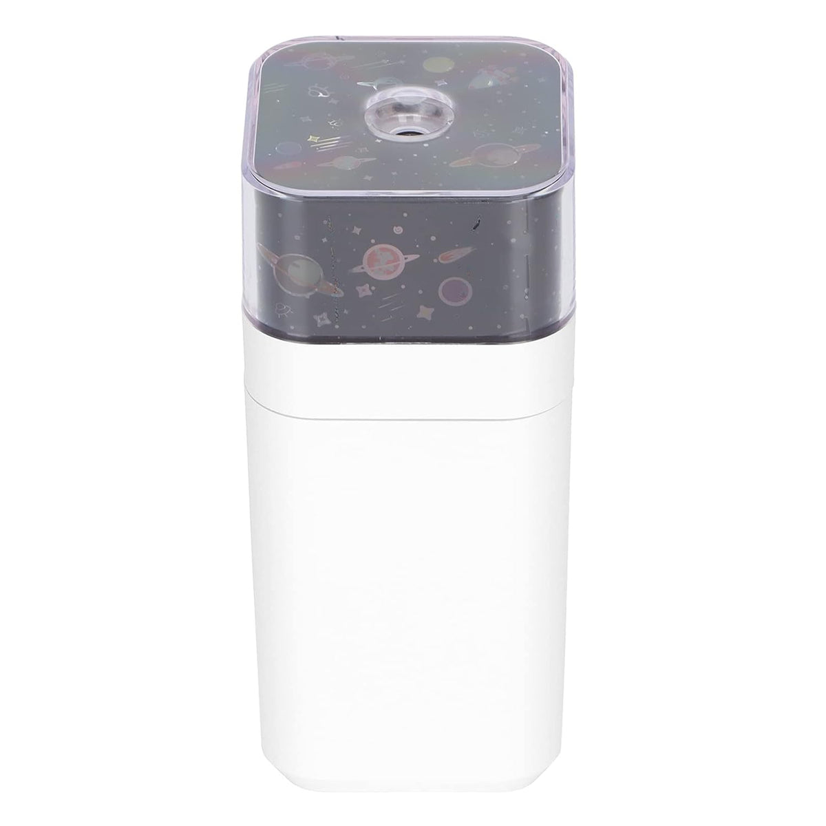 Close-up of the LED Star Night Light Projector, displaying its compact design.