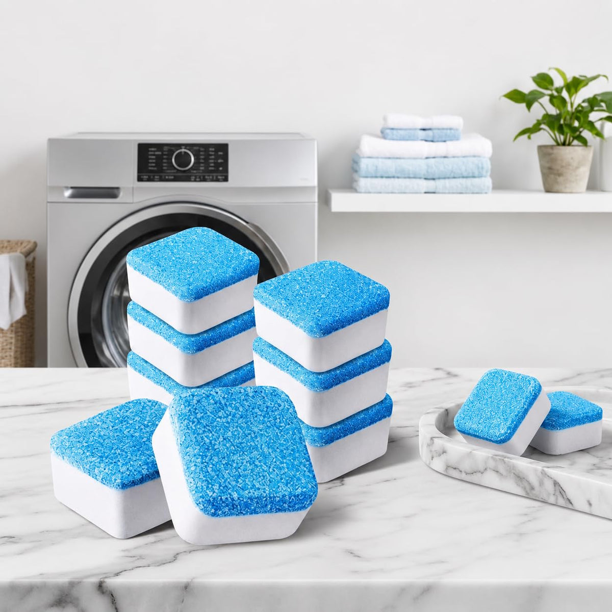 Washing Machine Cleaner Tablet – Deep Clean & Odor Eliminator | Storenzo ( Pack of 1 )