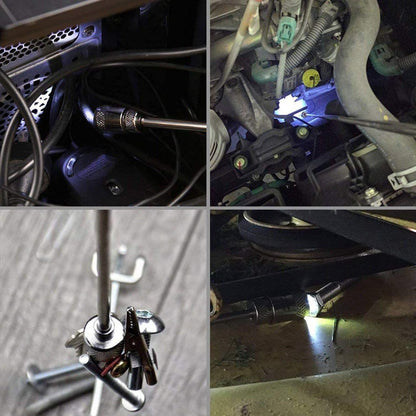 Magnetic Pick Up Tool – Telescopic LED & Flexible | RaceVault