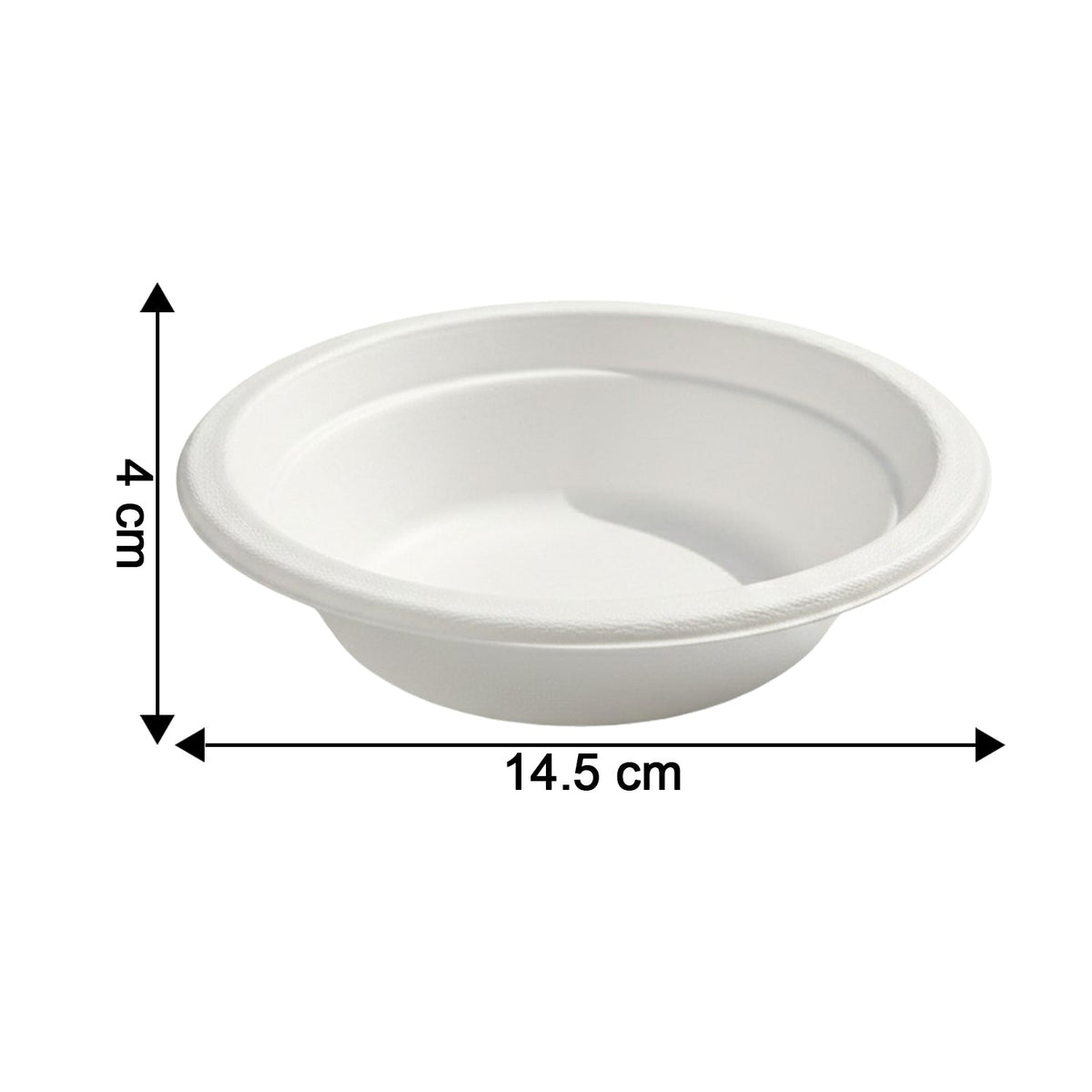 Variety of foods served in Vegnar disposable bowls